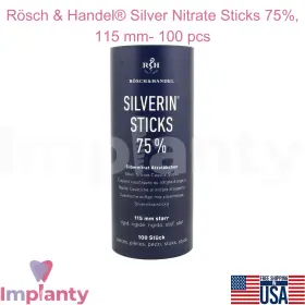 Rk-3413302 R Sch & Handel And 75% Silver N Trate Sticks Rigid 115mm Podiatry Materials 100pcs