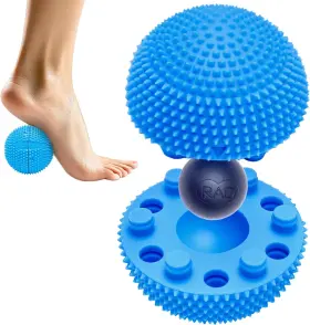 1031s Rad Neuro Ball Foot Roller For Myofascial Release - Textured Massager