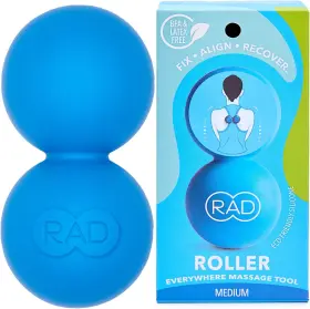 44807 Rad Original Peanut Massage Ball Medium Density Yoga Deep Tissue Roller