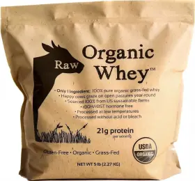 Raw Organic Whey 662425030699 Protein Powder Grass Fed Unflavored 5 Lb Ingredient Additives