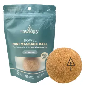 Rawlogy 632111137155 Travel Cork Massage Ball 1.9 Inch Pack Of 1 Sanded