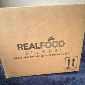 202464 Real Food Blends Blenderized Whole Meal Turkey Pears Pumpkin High Protein 9.4 Oz