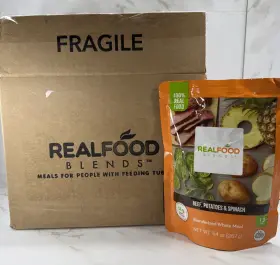 56581 Real Food Blends Blendsbeef Potatoes And Spinach 12 Pouches 9.4 Ounces Ea