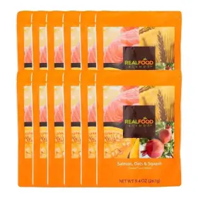 Real Food Blends 730669449673 Salmon Oats And Squash - 24 Pack