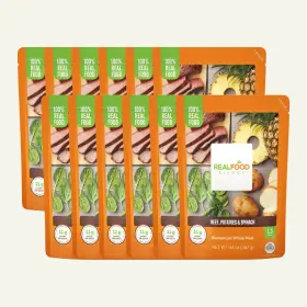 Real Food Blends 730669449697 Beef Potatoes And Spinach - Pureed Meals For Tube