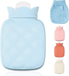 Bnd-001-cj Redify Small Hot Water Bottle Bag For And Cold Compress With Blue