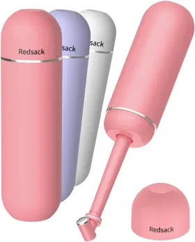 Pb-01 Redsack Portable Bidet For Travel Women Men Personal Camping Manual Pink
