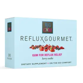 53454 Reflux Gourmet Berry Soothe Gum Alginate Therapy Sodium Bicarbonate