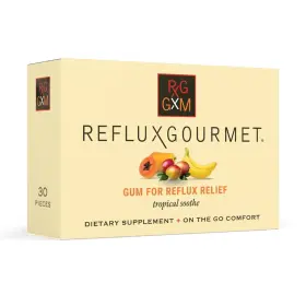 Reflux Gourmet 850006031337 Tropical Soothe Gum Alginate Therapy Sodium Light Green
