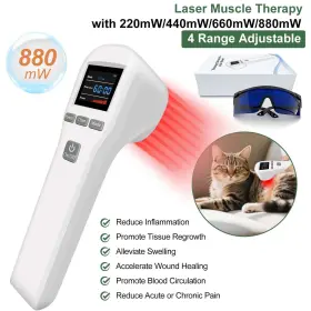 Hhl010529rah Rehablight Professional Lllt 650/808nm Cold Laser For Equines Joint Pain Dogs Muscle Strain