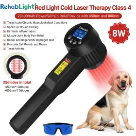 Lrp-8000mw Rehablight Cold Laser Therapy Device Infra Red For Dogs Inflammation And Pain Lrp-8000mw Rehablight Cold Laser Therapy Device Infra Red For Dogs Inflammation And Pain