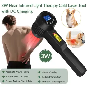 Lrp3000-a-05132 Rehablight 3000mw Handheld Laser Therapy For Owners And Pets With Minor Joint Discomfort