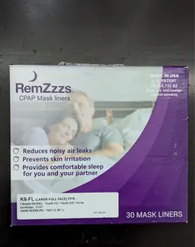 K12-nl Remzzzs Mask Liners 30 Count K6-fl Fits Large Full Face Nasal New
