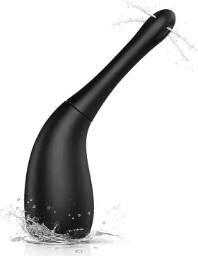 Repablent 768152216860 Anal Douche Enema Bulb For Men Women Silicone With Silicon Nozzle Fo