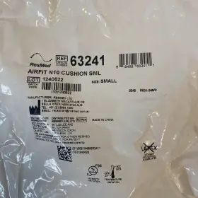 63241 Resmed New Sealed In Package Airfit N10 Small Cushion Latex Free