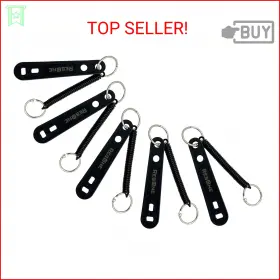 Cw-140-5 Resone Nylon Medical Oxygen Cylinder Wrench With Bungee Cord 5-pack - Hardened N