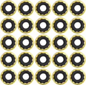 Yw-200-25 Resone 25pk Oxygen Regulator Yoke Washer Seals Quality Brass/rubber Washers