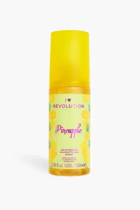 Revolution 057566228251 Pineapple Brightening Makeup Fixing Spray 3.38 Fl Oz 100 Ml