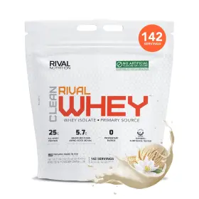 Rival Nutrition 807156005923 Clean Whey Isolate True Vanilla 10.02 Lb 142 Servings