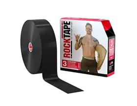 Ho2inbulk-h2bk-iim0g Rocktape Uncut Roll Tape Black Pack Of 1 Unisex Adult