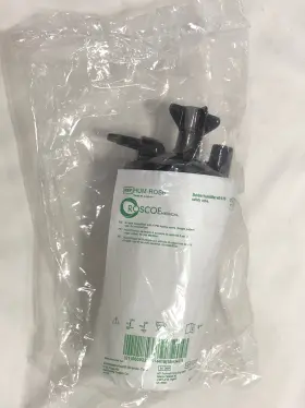 Hum-ros6 Roscoe Medical Bubble Humidifier 6 Psi Safety Valve Lot Of New Single