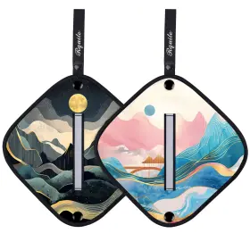 Pc-07 Rquite 2 Pcs Pee Cloth For Women 7.9 X 5.9 Inches Mountains