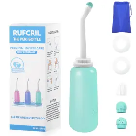 Rf-1010 Rufcril Peri Bottle Portable Travel Bidet With Bag Tpe Material Can Be Boiled 17oz Rf-1010 Rufcril Peri Bottle Portable Travel Bidet With Bag Tpe Material Can Be Boiled 17oz