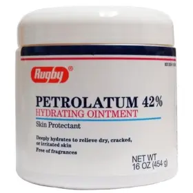 Rugby Laboratories 305361143985 Petrolatum Hydrating Ointment 42% Skin Protectant 16 Oz 1 Each