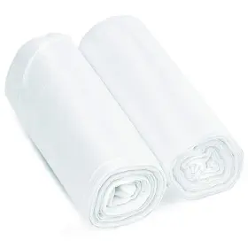 Rupert And Jeoffreys Trading Co. 016463155522 15 Gallon Light Duty Wastebasket Trash 100 Count Pack Of 1 Frosted/clear