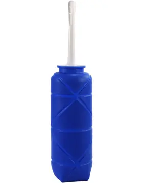24-uebot Rvdkbulb Foldable Compact Silicone Douche Bottle Reusable Travel Kit 24 Fl Oz