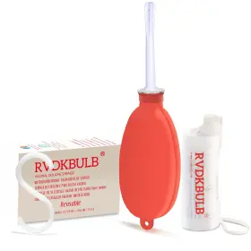 Rvdkbulb 974400160098 Compact Silicone Douche Kit Pocket Size - Reusable Travel Bag 24 Fl Oz