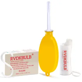 Rvdkbulb 974400160104 Silicone Douche Bag With Storage Pocket Size - Great For Travel 24 Fl O