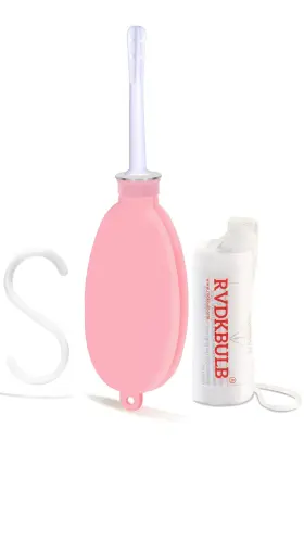 Rvdkbulb 974400160111 Reusable Silicone Travel Douche Bag - Vaginal For Women Pocket Size