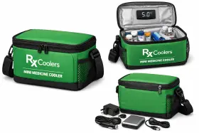 Rx92 Rxcoolers Mini Medicine Green Travel Cooler Unit / Qc Temp Tested