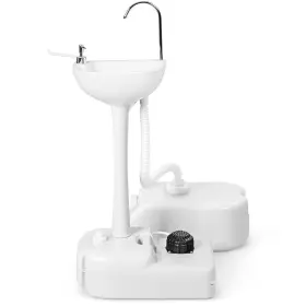 Op70583 S Afstar Portable Hand Sink Camping With Wheels 4.5 Gal Water Tank &