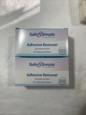 Sns00650 Safe N Simple 2 X 50 Count Peri-stoma Cleanser And Adhesive Remover