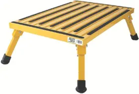 Xl-08c-y Safety Step Yellow X-large Folding Recreational Stool
