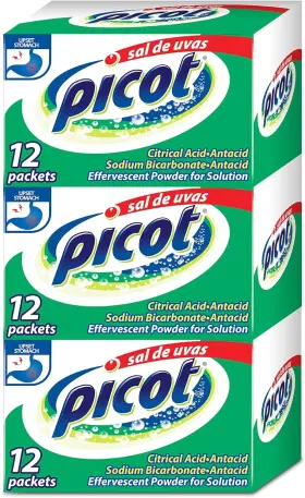 0621028 Sal De Uvas Picot Effervescentl Powder Solution Antacid 3-pack Of 12