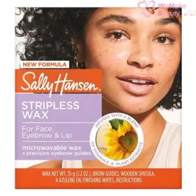 Sn346797 Sally Hansen Stripless Microwavable Wax For Face Eyebrow And Lip New