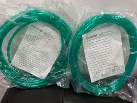 2014g-14 Salter Lot Of 2 New Lab Green Crush Resistant Oxygen Supply Tubing 14ft