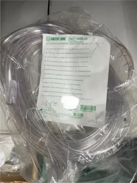 1600-25 Salter Labs Lot Of 10 - Nasal Cannula With 25ft Oxygen Supply Tubing