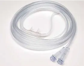 4807-7-7 Salter Labs Demand Nasal Cannula Adult With 7 Ft Supply Tubes Use Dual Port Valve