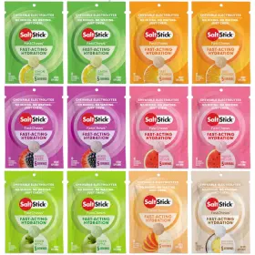 Ss-us-fch-mix-012-stickerless Saltstick Electrolyte Fastchews - 120 Count Variety Pack Chewable