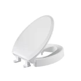Bwe-cr111 Samodra Elongated Toilet Seat Riser 3 Inch White Raised High Elevated Seniors