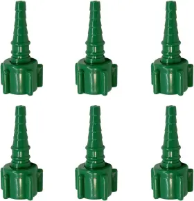 Sandhill Tools 313104183129 Swivel Barb Adaptor Nipple Nut Christmas Tree Connector Green Ox