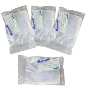 Sandhill Tools 427315502440 Disposable Enema Bag Set With 1500 Ml 60 Inches Tubing Clamp For