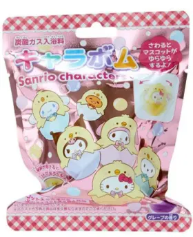 Sanrio 550337979327 Blind Box Small Hall Chicken Model Grape Scent Bath Ball