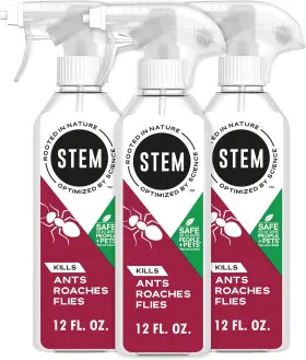 Sc Johnson 445054227257 Stem Kills Ants Roaches And Flies Plant-based Active Ingredient Bug Spray Bot
