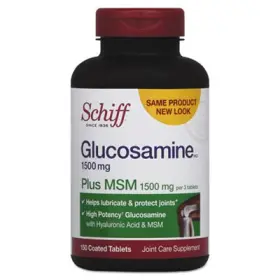 20525-11019 Schiff Glucosamine Plus Msm Tablet 150 Count Vitamins