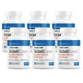 00860008861757 Sciatiease Sciatic Nerve Health Support Supplement 300mg Pack Of 6 Formula Alpha